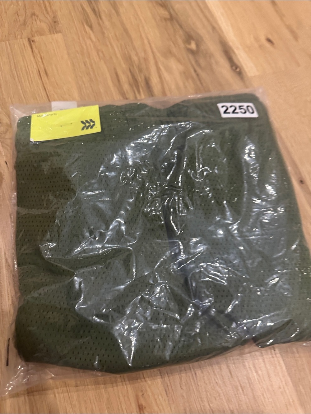 all in motion Olive Green Athletic Mesh Shorts ( still on bag- new with tags)